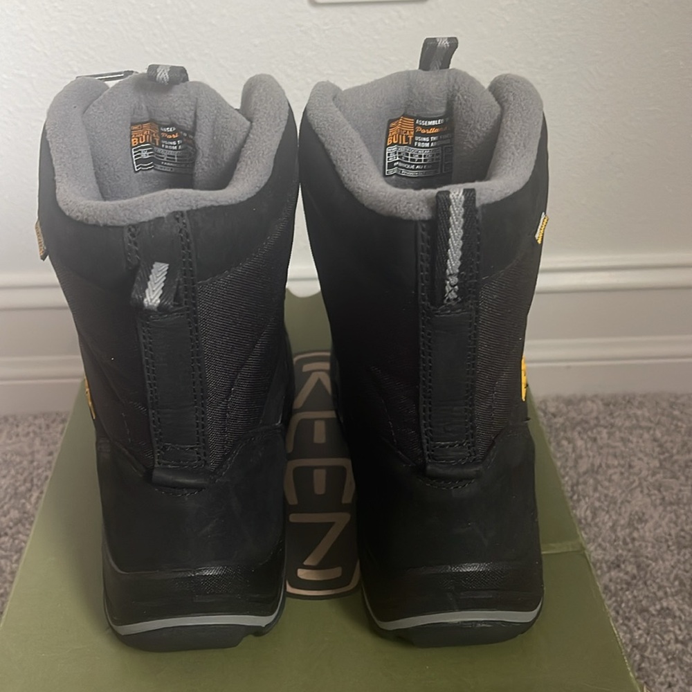 Keen Men’s Black Gargoyle Waterproof Boots US 8 - Picture 5 of 11